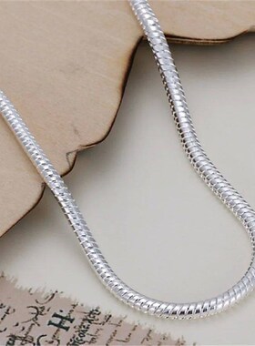 Silver Color 3MM Snake Cute Fashion Women Lady Chain Bracele