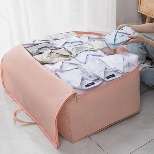 Large Capacity Clothes Storage Bag Waterproof Cabinet Wardro - 图0