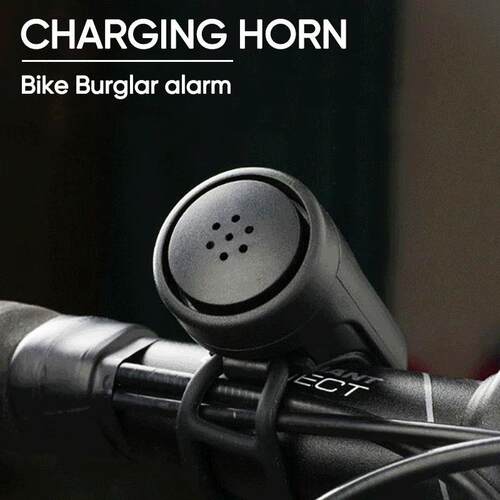 120DB Bicycle Motorcycle Electric Bell Horn 4 Modes Road Mou - 图1