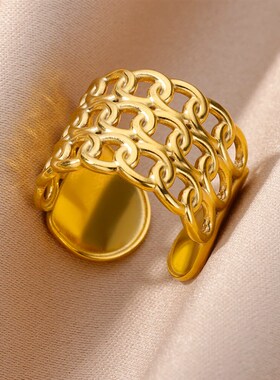 Stainless Steel Rings for Women Jewelry Summer Accessories