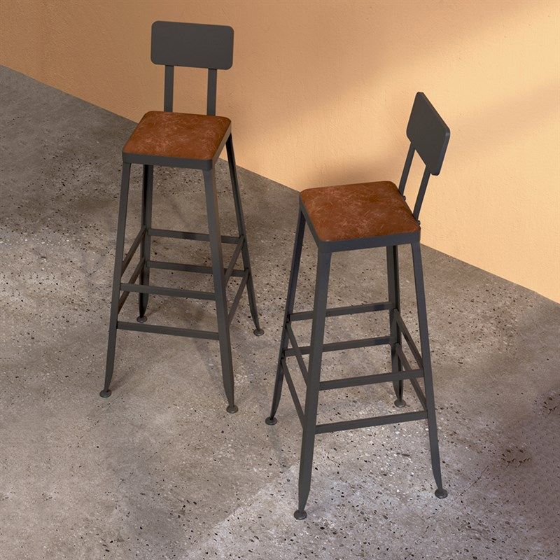 铁艺吧椅工业风吧台椅靠背高脚凳loft休闲椅实木饭厅酒吧,淘宝优惠券,粉丝福利购,淘宝优惠卷