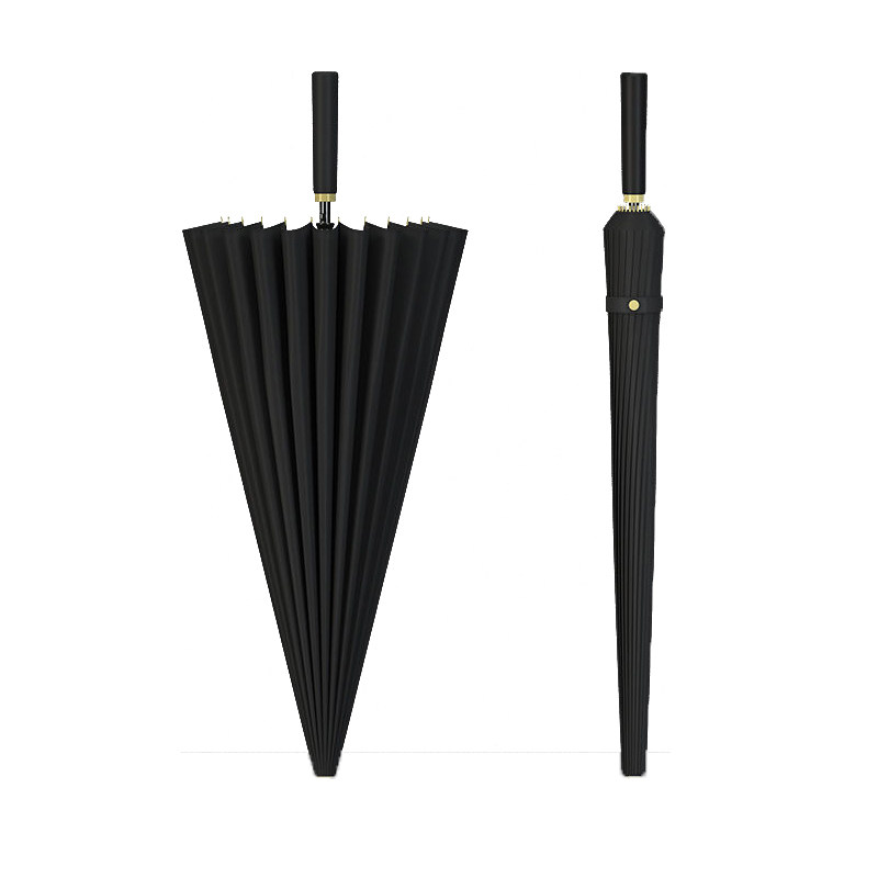 2骨大号长柄雨伞男士家用结实抗风暴雨男生黑色加固自动直杆伞,淘宝优惠券,粉丝福利购,淘宝优惠卷