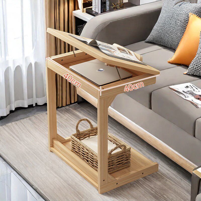 可移动边几沙发边桌带轮实木腿方桌子小茶几客厅边柜客厅翻盖迷你,淘宝优惠券,粉丝福利购,淘宝优惠卷