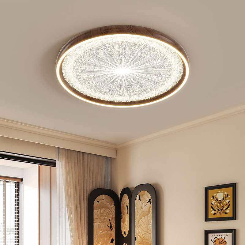 全光谱LED吸顶灯护眼客厅卧室餐厅中古宅寂风房间中山灯饰具现代,淘宝优惠券,粉丝福利购,淘宝优惠卷