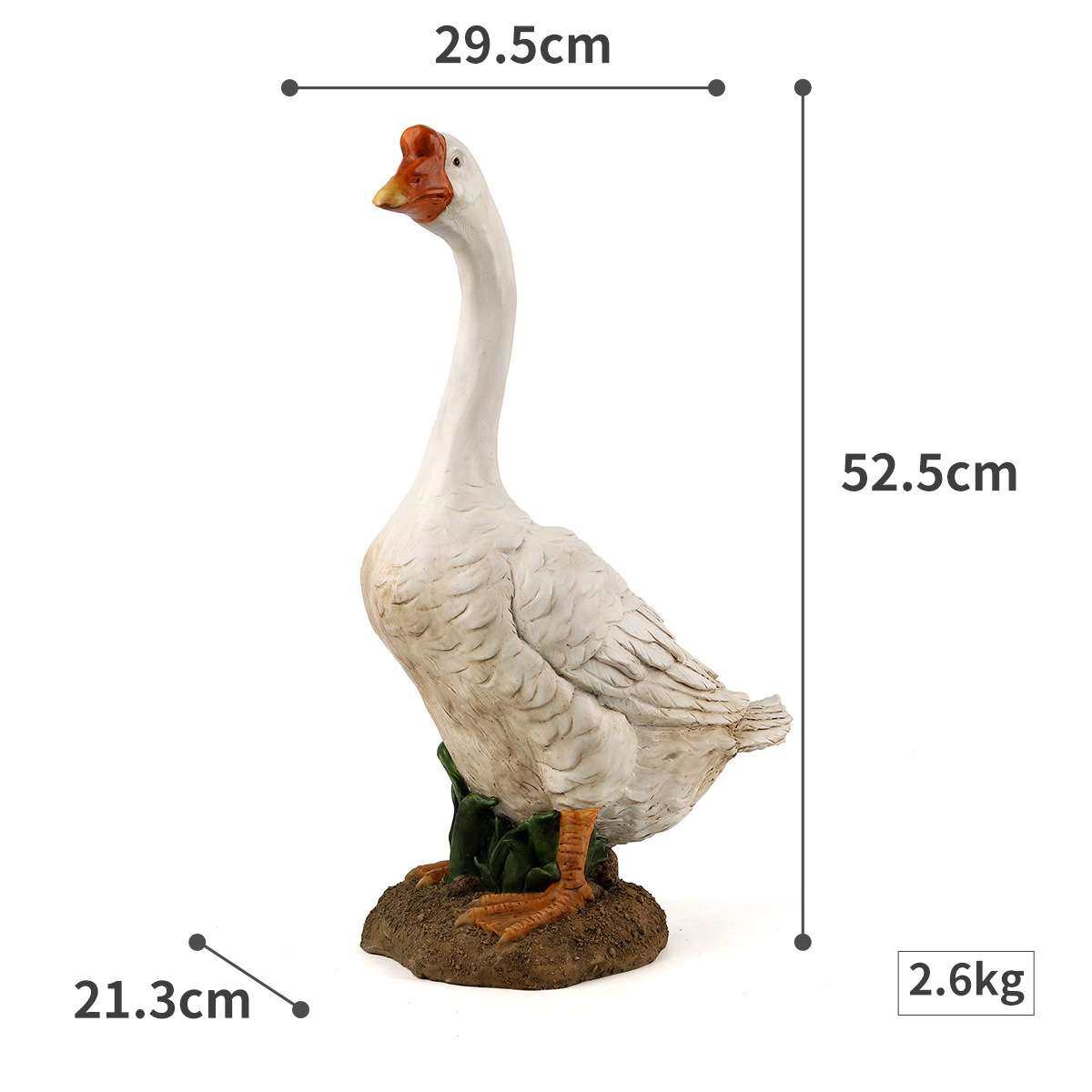 庭院户外装饰摆件仿真大白鹅动物院子田园树脂工艺品仿真动物摆件,淘宝优惠券,粉丝福利购,淘宝优惠卷