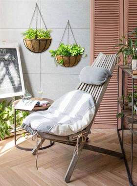 -Creative balcony hanging basket flower pot hanging basket
