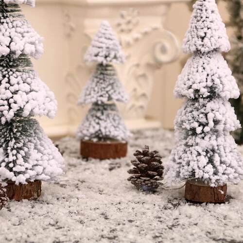 Artificial Snow Decor - Sparkling Flakes for Winter Scenes - 图2