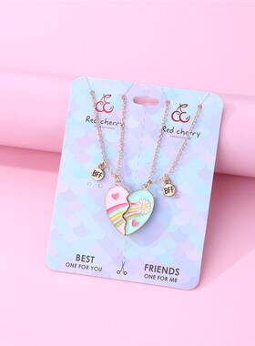 Cartoon Childrens Magnetic Pendant Double Chain for Good Fri