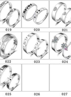 Moissanite six-claw diamond ring female proposal marriage op