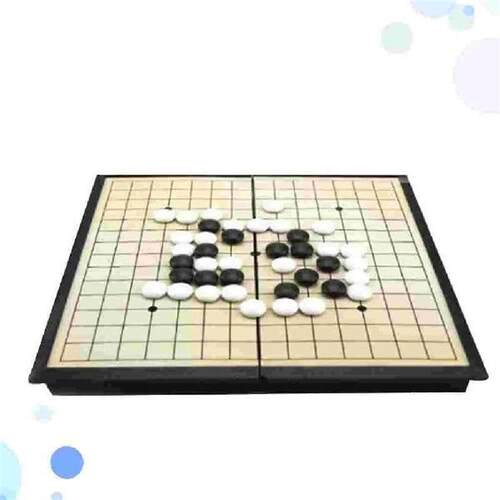 1 Set Foldable Funny Reversal Chess Black White Gobang - 图2