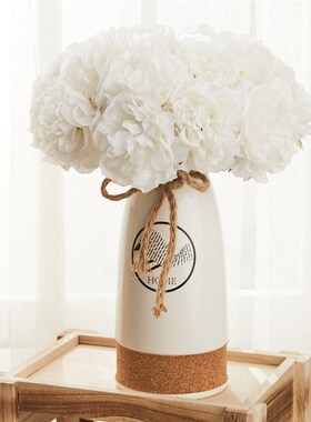5pcs Silk Artificial Peony Bouquet Flowers Wedding Home Livi