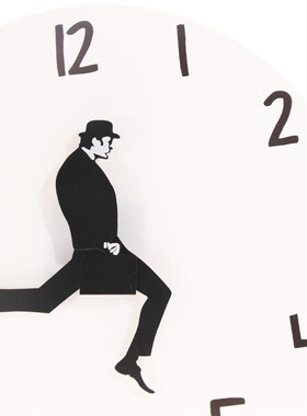 British Comedy Inspired Ministry Of Silly Walk Wall Clock Co