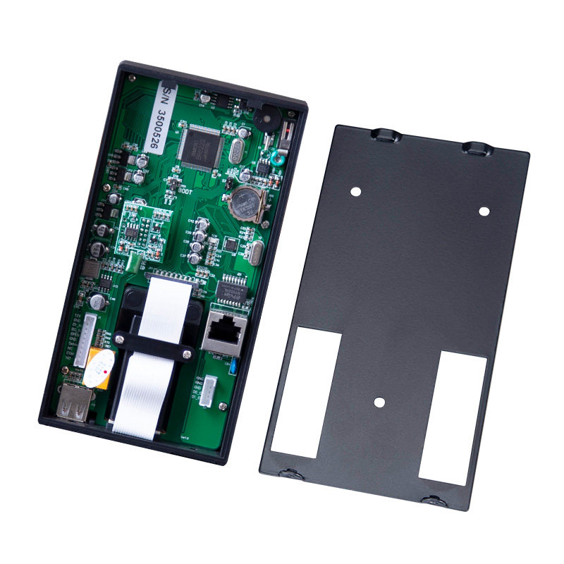 Fingerprint access control system set glass door swipe card password lock attendance electronic access control machine all-in-one magnetic lock