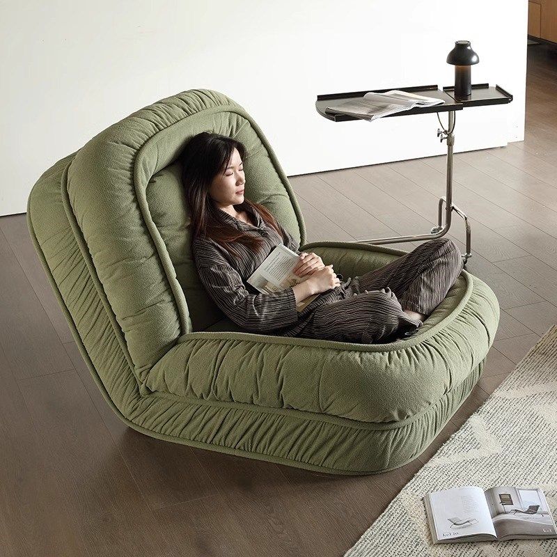 阳台懒人沙发可躺可睡人类狗窝折叠两用沙发床客厅小户型休闲椅,淘宝优惠券,粉丝福利购,淘宝优惠卷