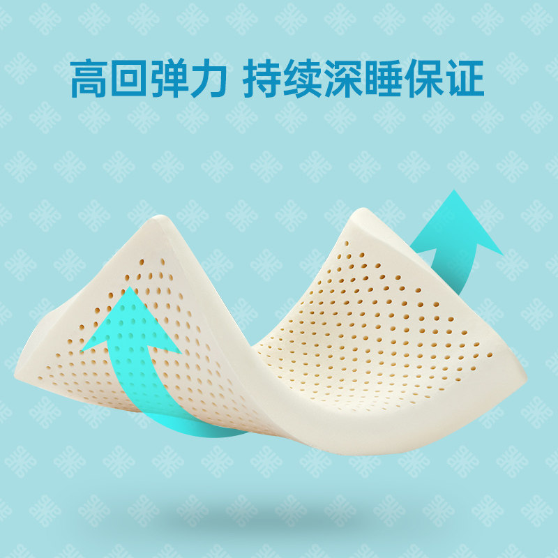 Nitty泰国天然乳胶枕原装护颈保健枕波浪枕头单人超低枕新,淘宝优惠券,粉丝福利购,淘宝优惠卷