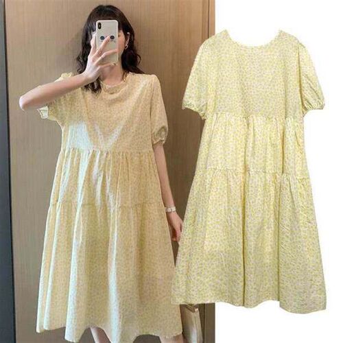 Pregnant Womens Dress Summer New Style Elegant Fashion Loos - 图0