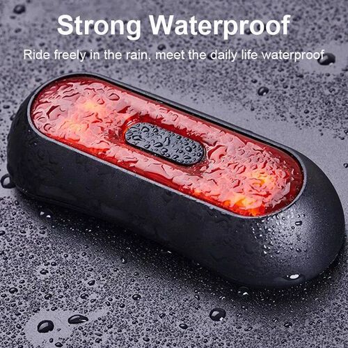 Bicycle Rear Red Safety Light Waterproof LED Motorcycle Helm - 图3