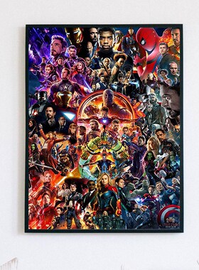 Avengers EndGame  Poster Famous Movie Poster  Wall Art Home
