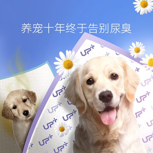 宠物狗狗UP+尿垫除臭吸水比熊泰迪博美小型犬尿不湿加厚吸水垫子 - 图1
