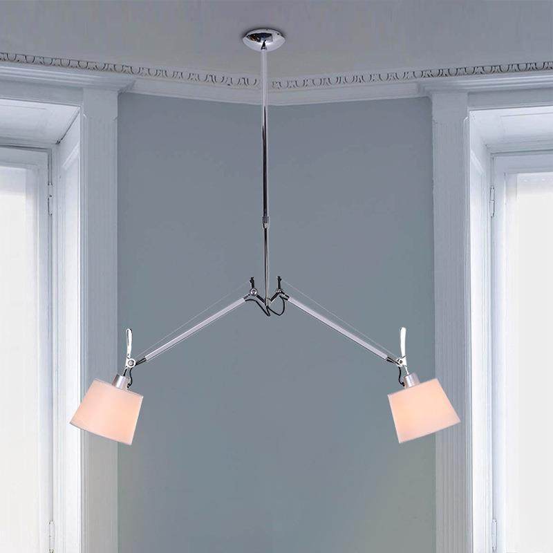 意大利机械臂长臂吸顶灯餐厅书房客厅吊灯可调节折叠伸缩双头吊灯,淘宝优惠券,粉丝福利购,淘宝优惠卷