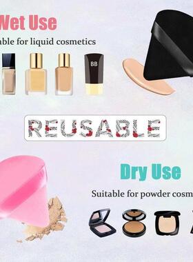 20/5Pcs Makeup Sponge Triangle Powder Puff Foundation Sponge