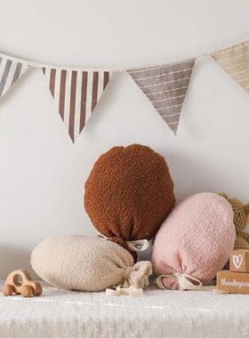 Baby Teddy Velvet Balloon Photography Accessories Newborn So