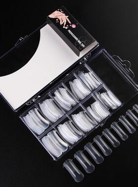 Nail+nail+art+100+pieces+with+graduated+crystals,+extended