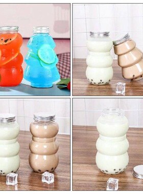 10 Pcs Fillable Juice Bottles Drink Cup Adorable Candy Jars