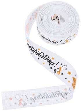 Graduation Ribbon Gift Boxes Wrapping Ribbons Crafts Sewing