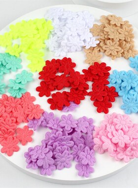 100pcs Five-petal Wedding Flower Embossing DIY Sewing Craft