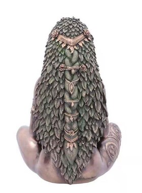 -Earth mother statue resin ornaments millyear Gaia crafts Ea