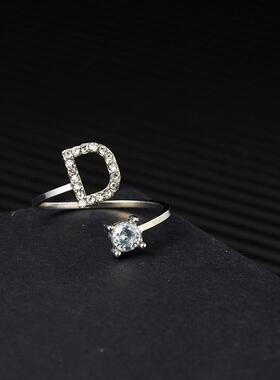 Creative A-Z Alphabet 26 Letter Rings Personlity Initial Nam