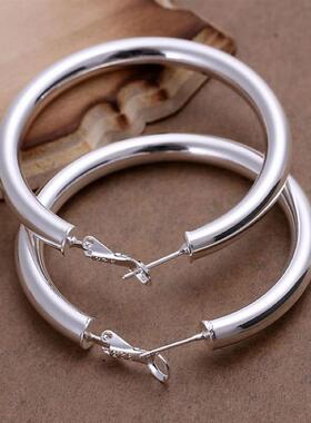 Fashion pretty nice fashion women silver color party 5CM rou