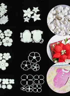 Leaves Scrapbook Embossing Paper Craft Knife Mould Flower Le