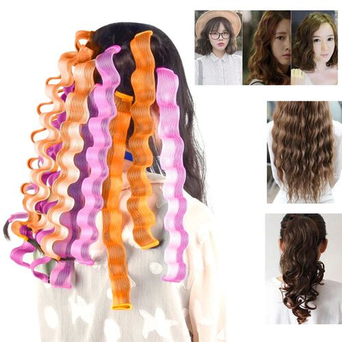 Harmless Soft Hair Curlers Heatless  DIY Magic Wave Curls Ro - 图2