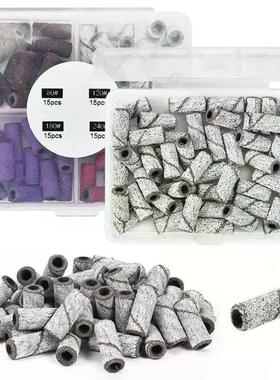 50pcs+3mm++Nail+Sanding+ands+White+80#120#150#180#240#+Remov