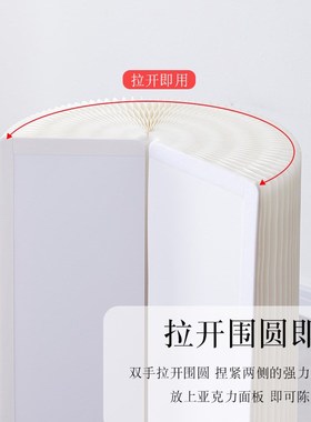 折叠纸圆柱展示台橱窗展示架展会陈列架摆件圆形中岛台产品展示柜