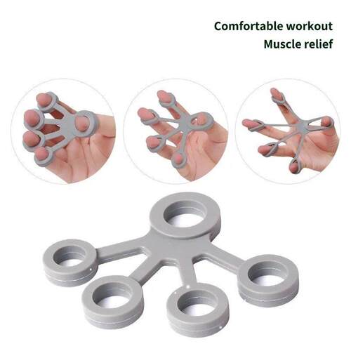 NEW 1Pcs five fingers Silicone Hand Expander Finger Training - 图2