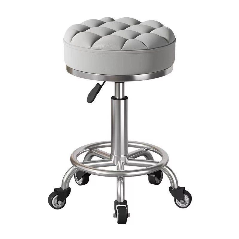 滑轮旋转升降大工凳圆凳转椅发廊专用耐用静音软包承重现代,淘宝优惠券,粉丝福利购,淘宝优惠卷