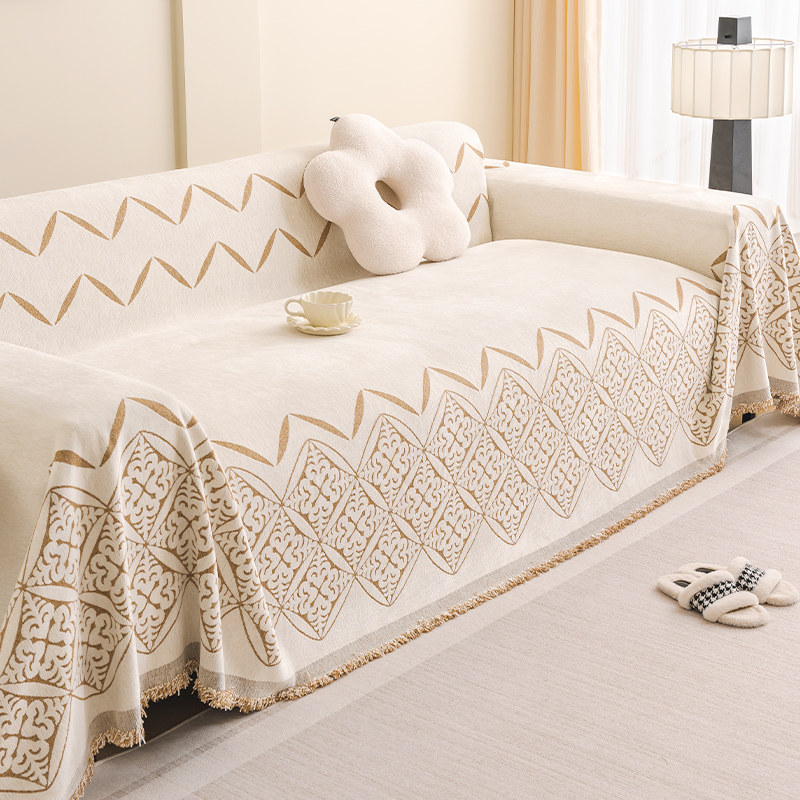 202新款沙发盖布高级感四季通用沙发巾雪尼尔盖毯防猫抓沙发罩,淘宝优惠券,粉丝福利购,淘宝优惠卷