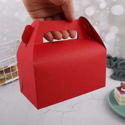 5/10/20pcs Kraft Paper Gift Box For Wedding Birthday Baptism - 图2