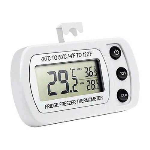 Digital Freezer Room Thermometer Max/Min Record Waterproof - 图1