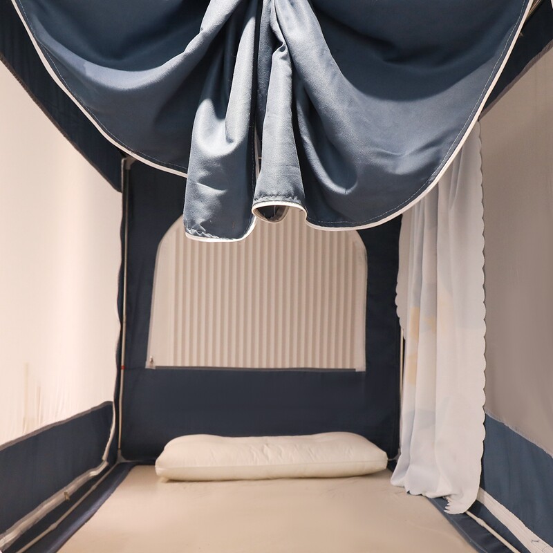 子母床蚊帐1下铺梯形家用帘床儿童层高低床1.2米遮光宿舍0.9m,淘宝优惠券,粉丝福利购,淘宝优惠卷