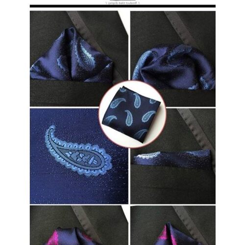 Hanky Men Square suit Pocket Handkerchief 西服口袋巾方巾 - 图3
