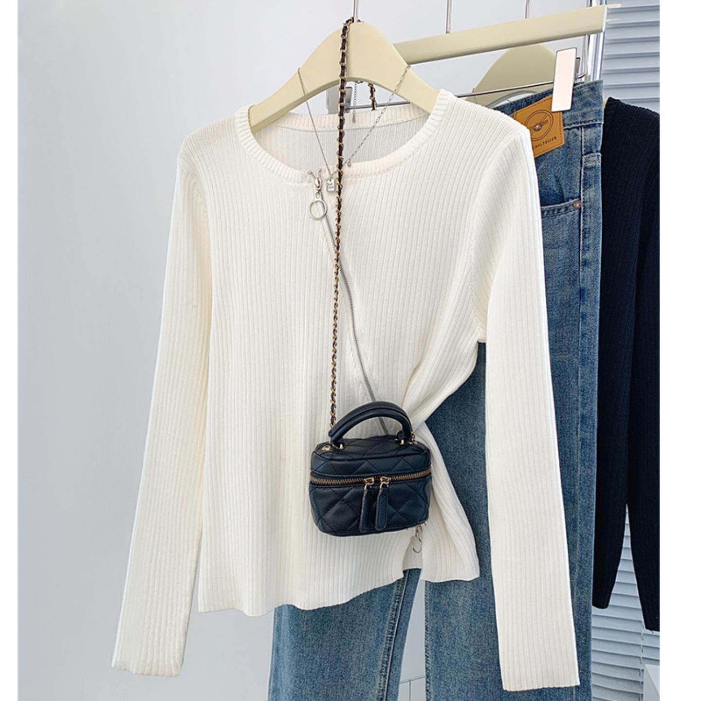 2025年大码女装秋冬新款双头拉链针织打底衫胖妹妹mm毛衣上衣88,淘宝优惠券,粉丝福利购,淘宝优惠卷