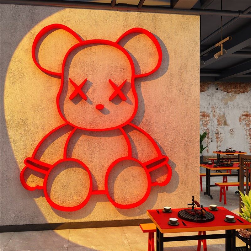 市井火锅店墙面装饰创意工业破旧风餐饮文化背景复古烧烤壁画贴纸,淘宝优惠券,粉丝福利购,淘宝优惠卷