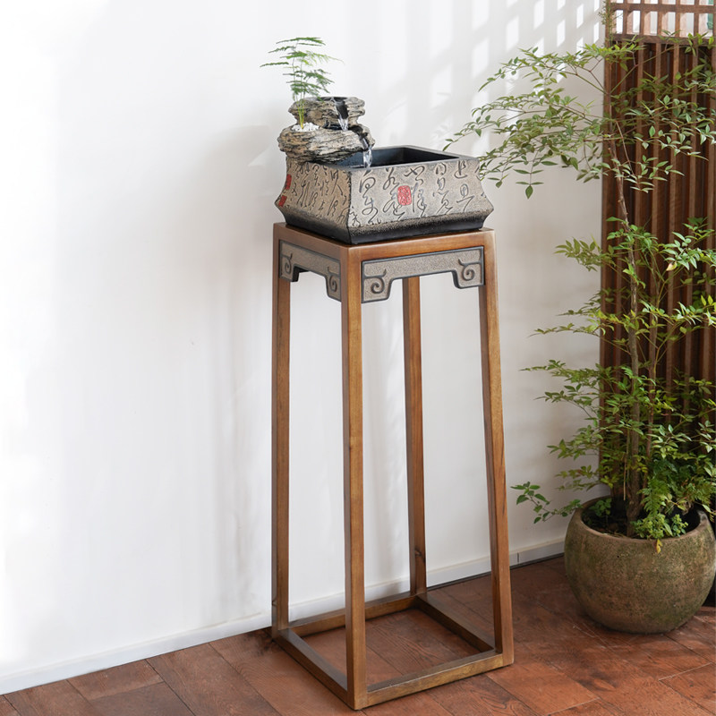 汉韵堂中式桌面流水摆件创意办公室书架茶台室内小型喷泉装饰景观,淘宝优惠券,粉丝福利购,淘宝优惠卷