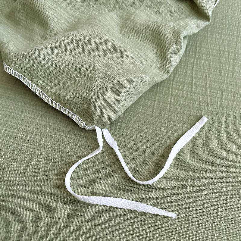 A类母婴超柔软云感棉双层纱四件套纯色床单被套宿舍三件套床笠款,淘宝优惠券,粉丝福利购,淘宝优惠卷