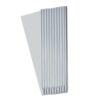 Multifunctional 10-position retractable attendance punch rack employee card slot warehouse shelf material inventory card card