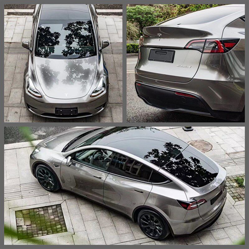 汽车银灰色车膜液态金属银车身改色贴膜山灰GT银电动机车贴纸装饰,淘宝优惠券,粉丝福利购,淘宝优惠卷